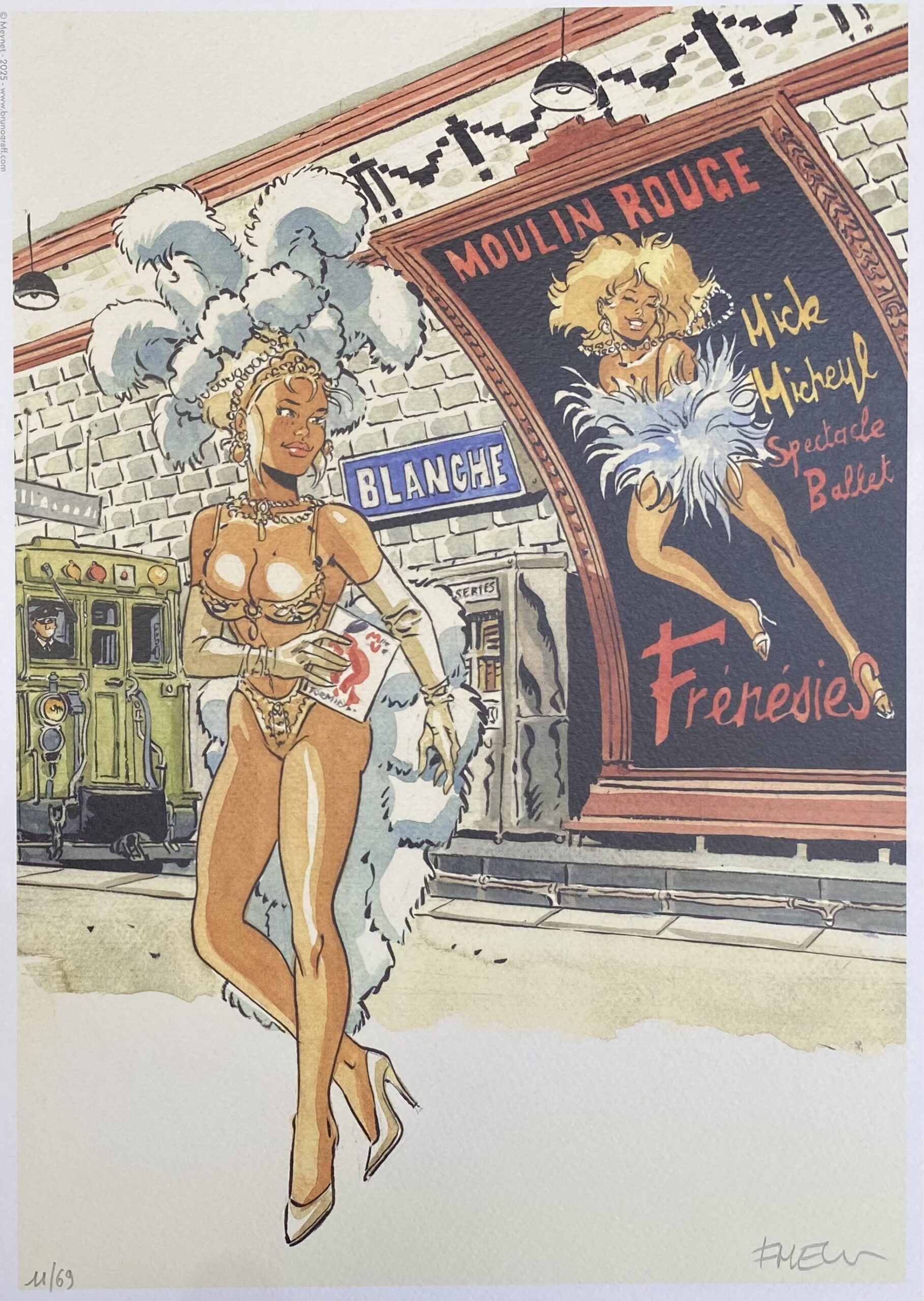 Meynet – Dédicace : Portfolio Mirabelle à Paris - Amazonie BD