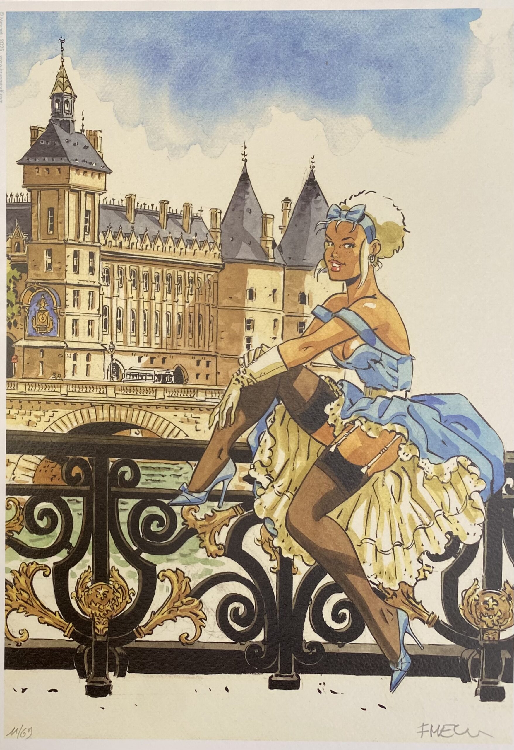 Meynet – Dédicace : Portfolio Mirabelle à Paris - Amazonie BD