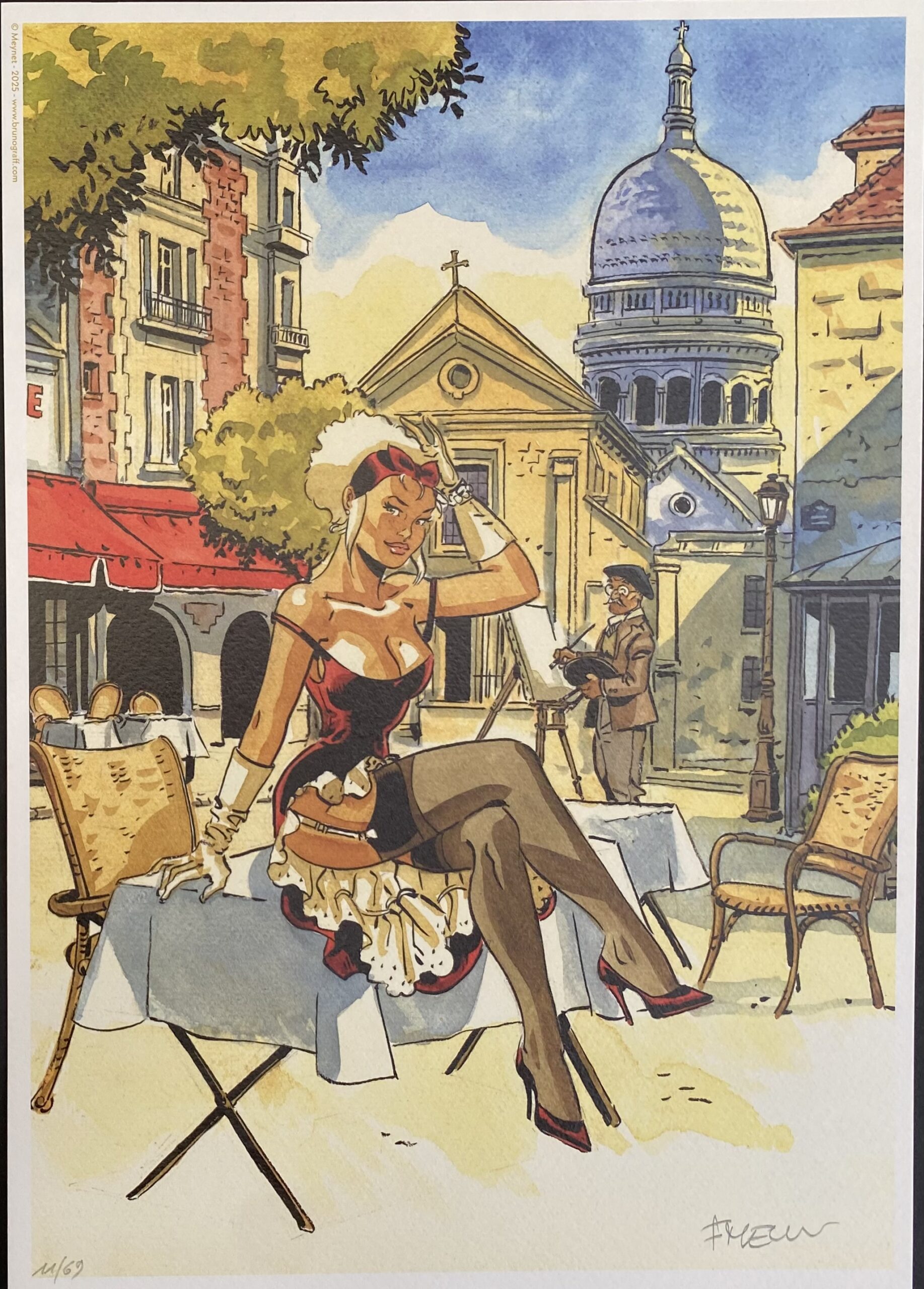 Meynet – Dédicace : Portfolio Mirabelle à Paris - Amazonie BD