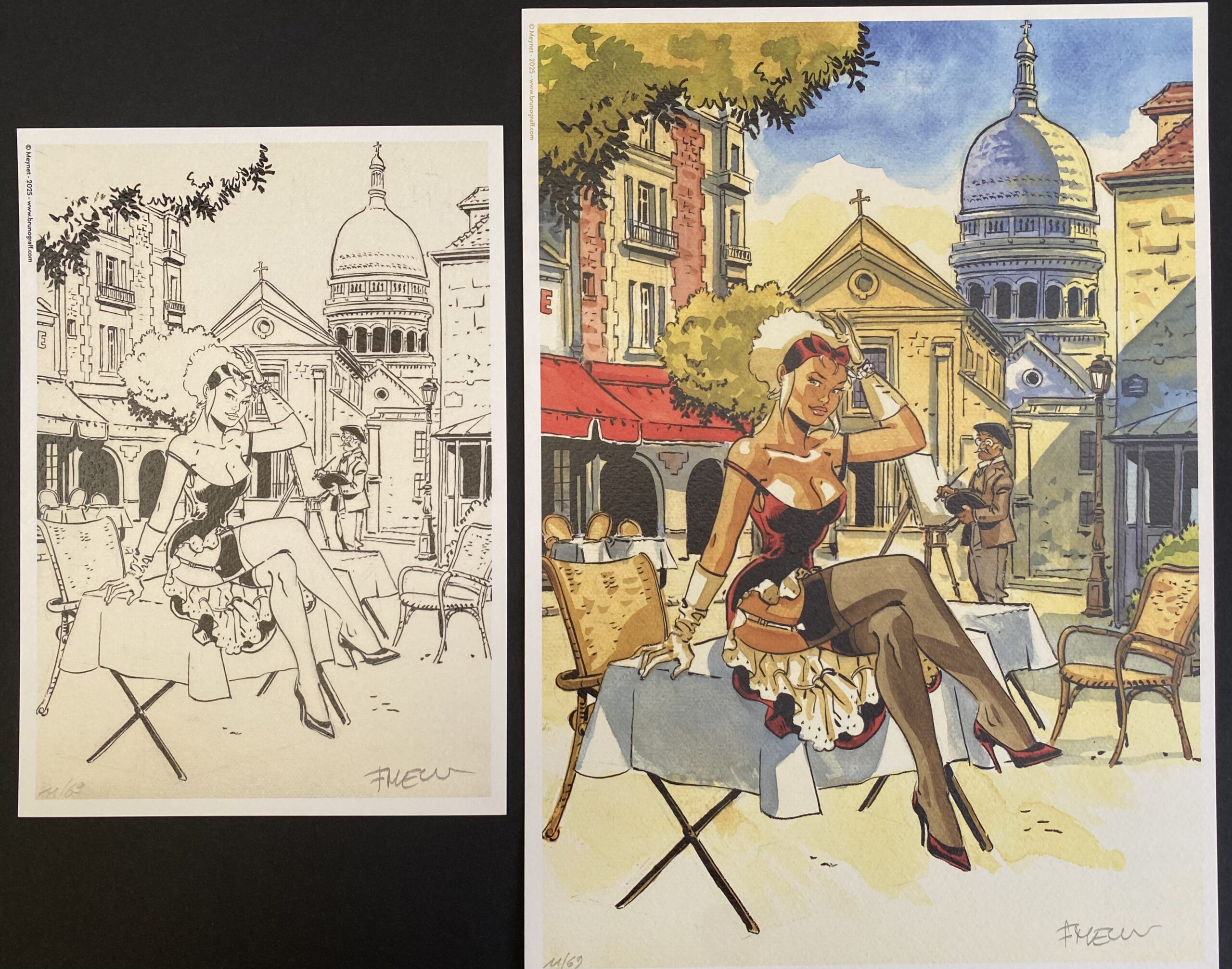 Meynet - Portfolio Mirabelle à Paris - Amazonie BD