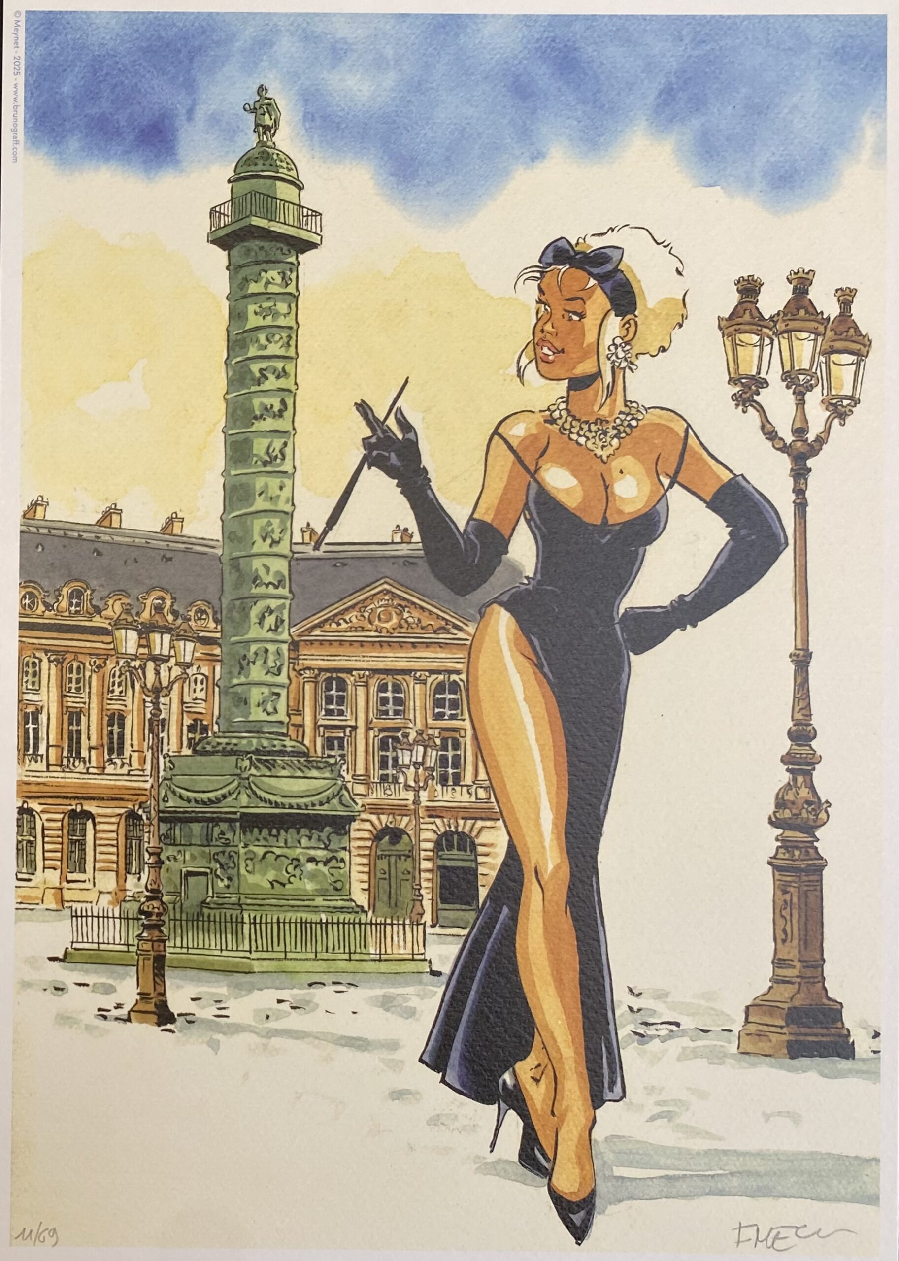 Meynet – Dédicace : Portfolio Mirabelle à Paris - Amazonie BD