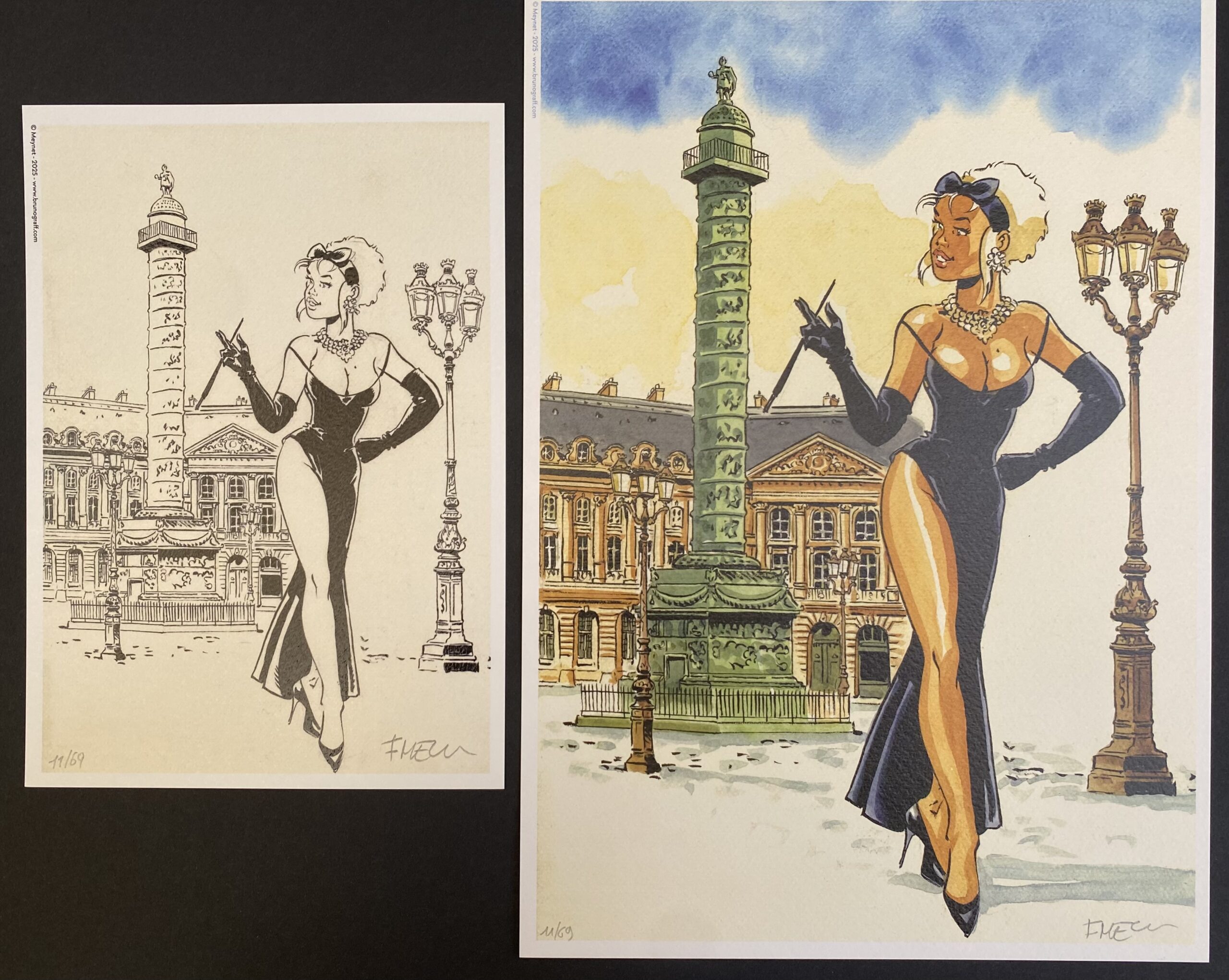 Meynet - Portfolio Mirabelle à Paris - Amazonie BD