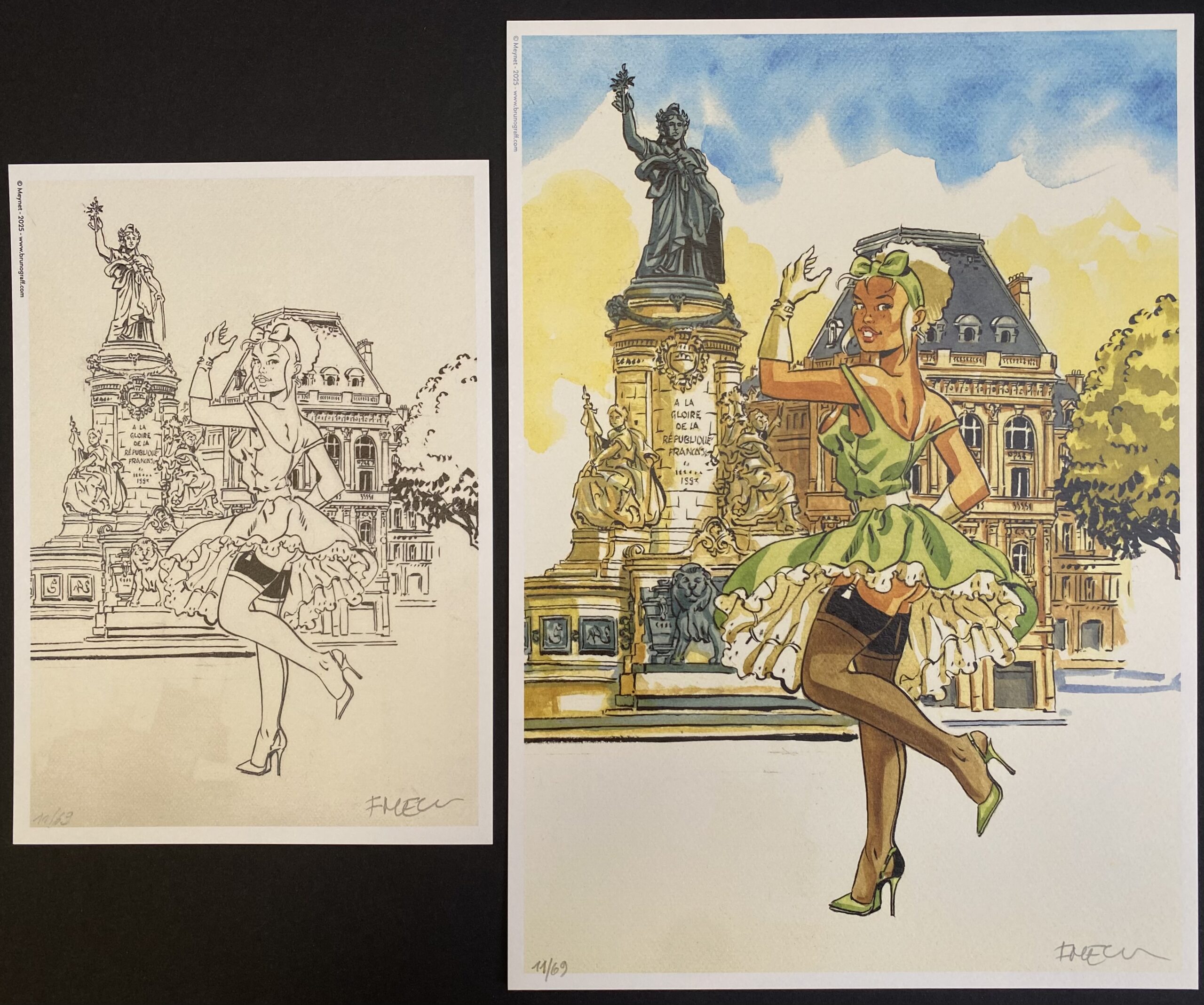 Meynet - Portfolio Mirabelle à Paris - Amazonie BD