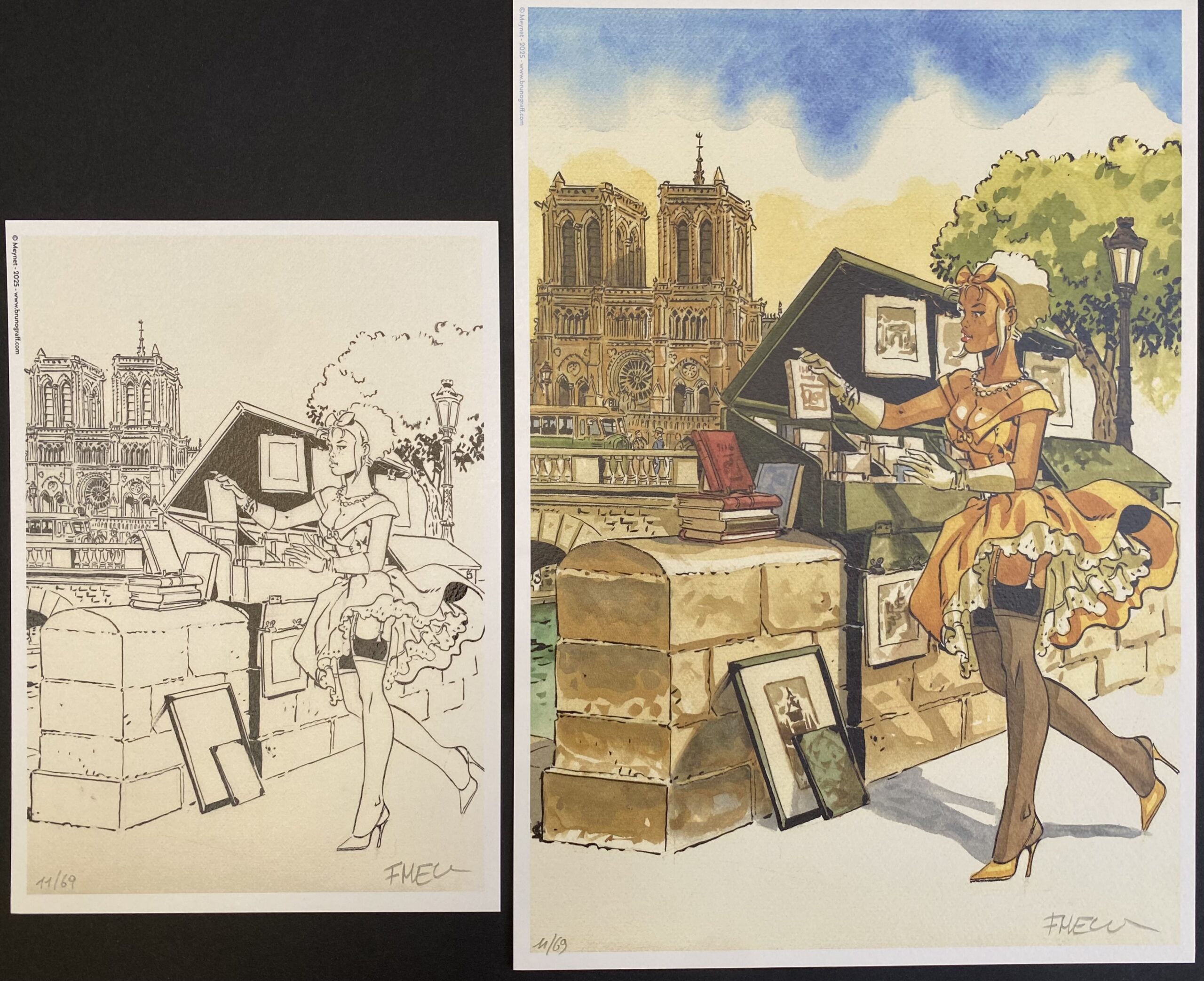 Meynet - Portfolio Mirabelle à Paris - Amazonie BD