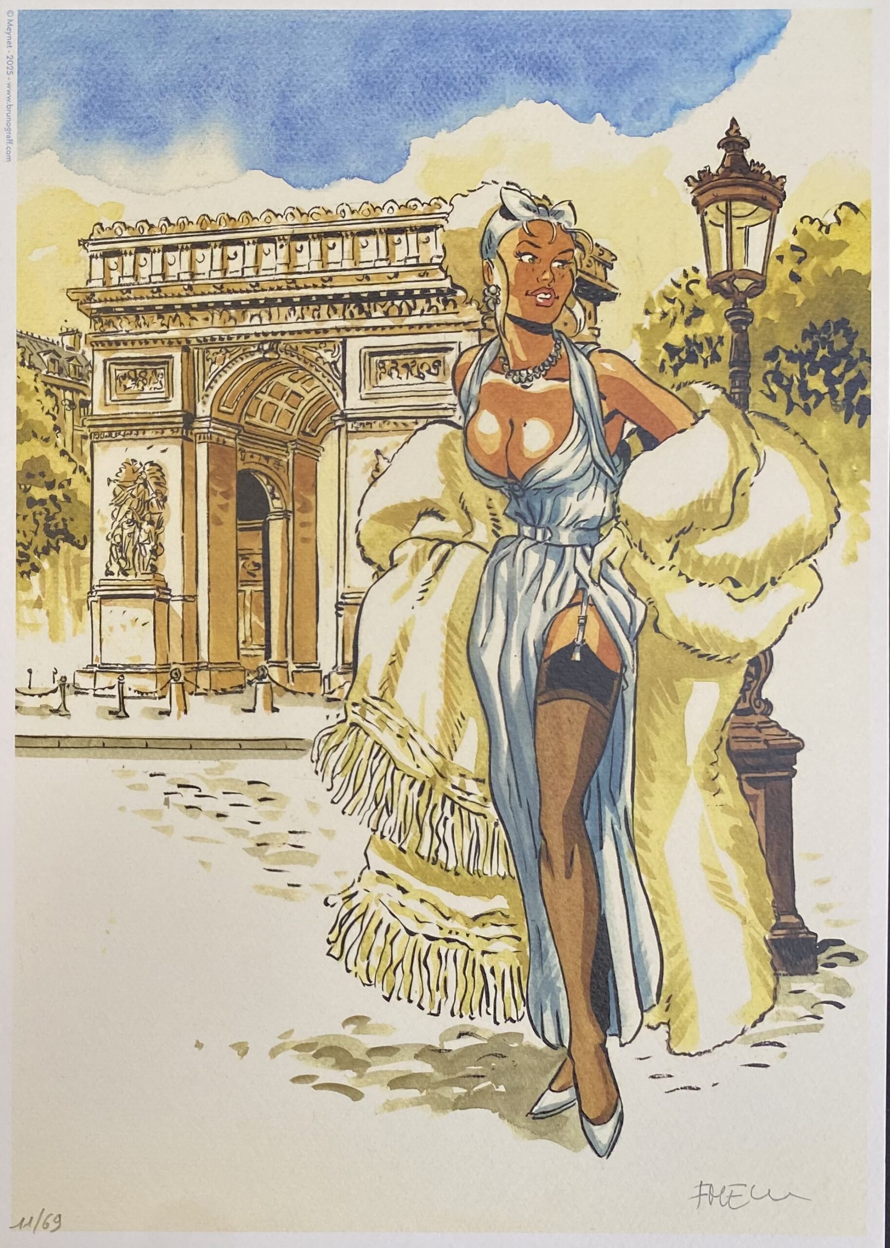 Meynet – Dédicace : Portfolio Mirabelle à Paris - Amazonie BD