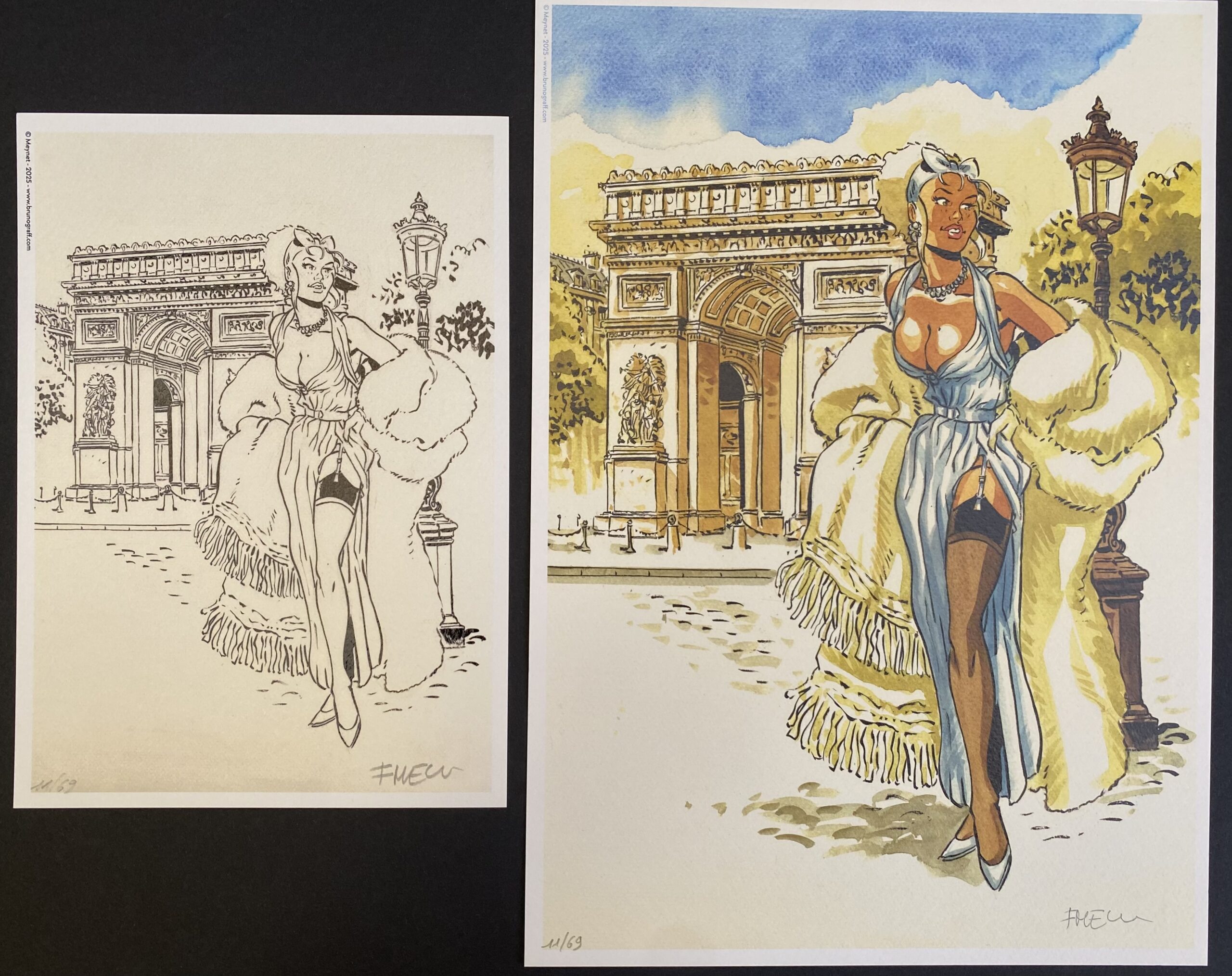 Meynet - Portfolio Mirabelle à Paris - Amazonie BD