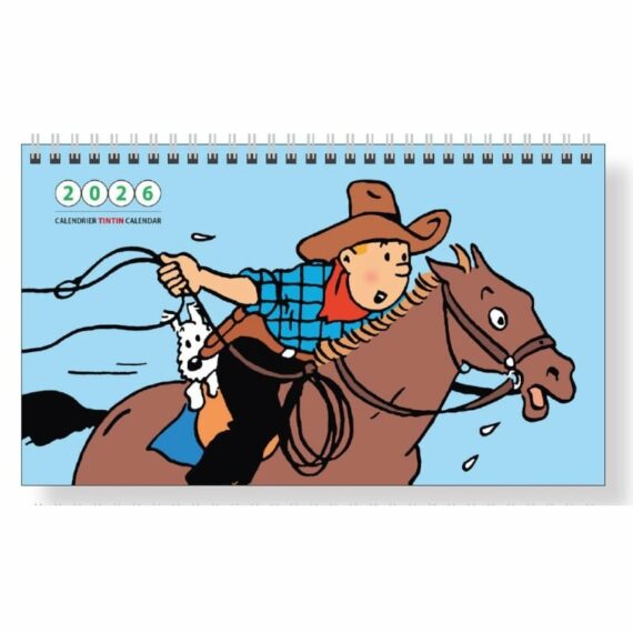 Hergé - Calendrier Tintin à poser 2026