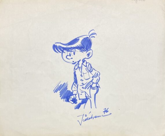 Jidéhem & Salmon - Dédicace / Mission BX 415 Berliet - Publicitaire (1964)