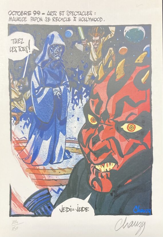 Chauzy - Ex libris Maurice Papon (1999)