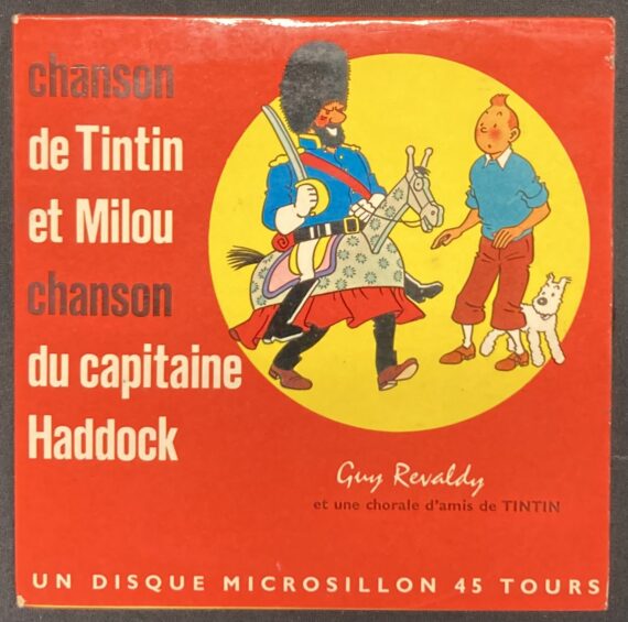 Hergé - Tintin Chanson de tintin et Milou / Guy Revaldy (1959)