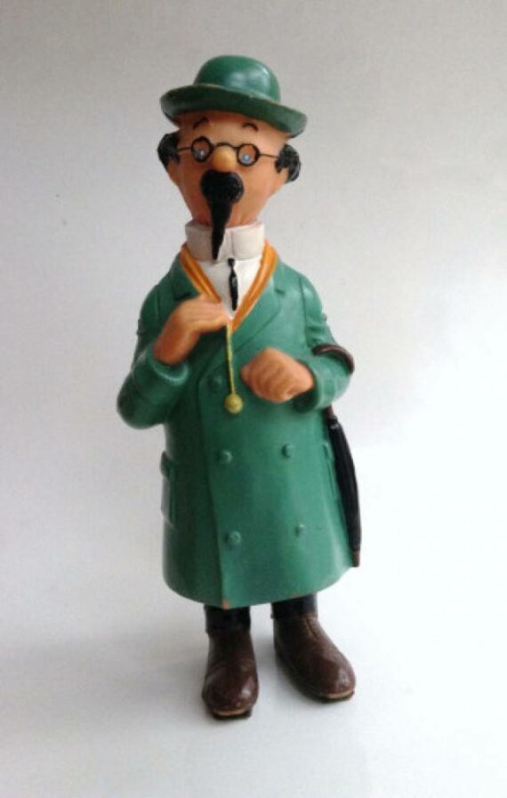 Hergé - Tintin / Pouët Pouët Tournesol - Squeeze toy Sica.Toys (1958)