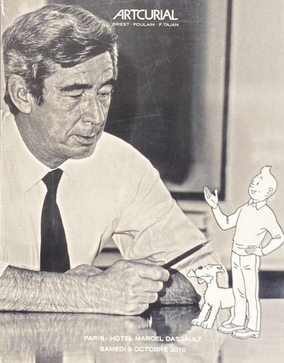 Hergé / Tintin - Catalogue de vente Artcurial - Tajan (2010)