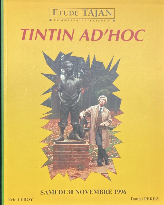 Hergé / Tintin - Catalogue de vente Tintin Ad'Hoc - Tajan (1996)