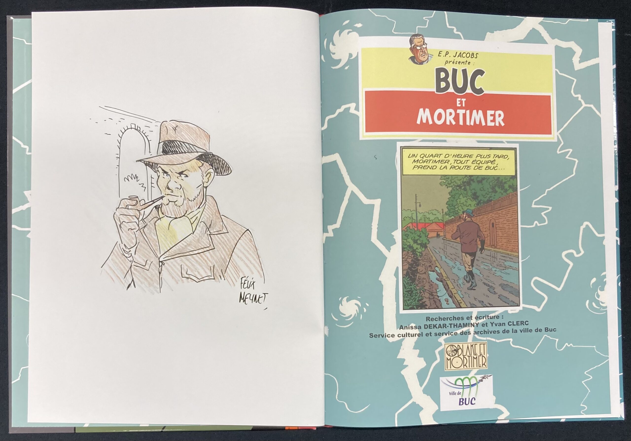 Jacobs présente Buc & Mortimer Dédicace : S.O.S Météores ! - Amazonie BD