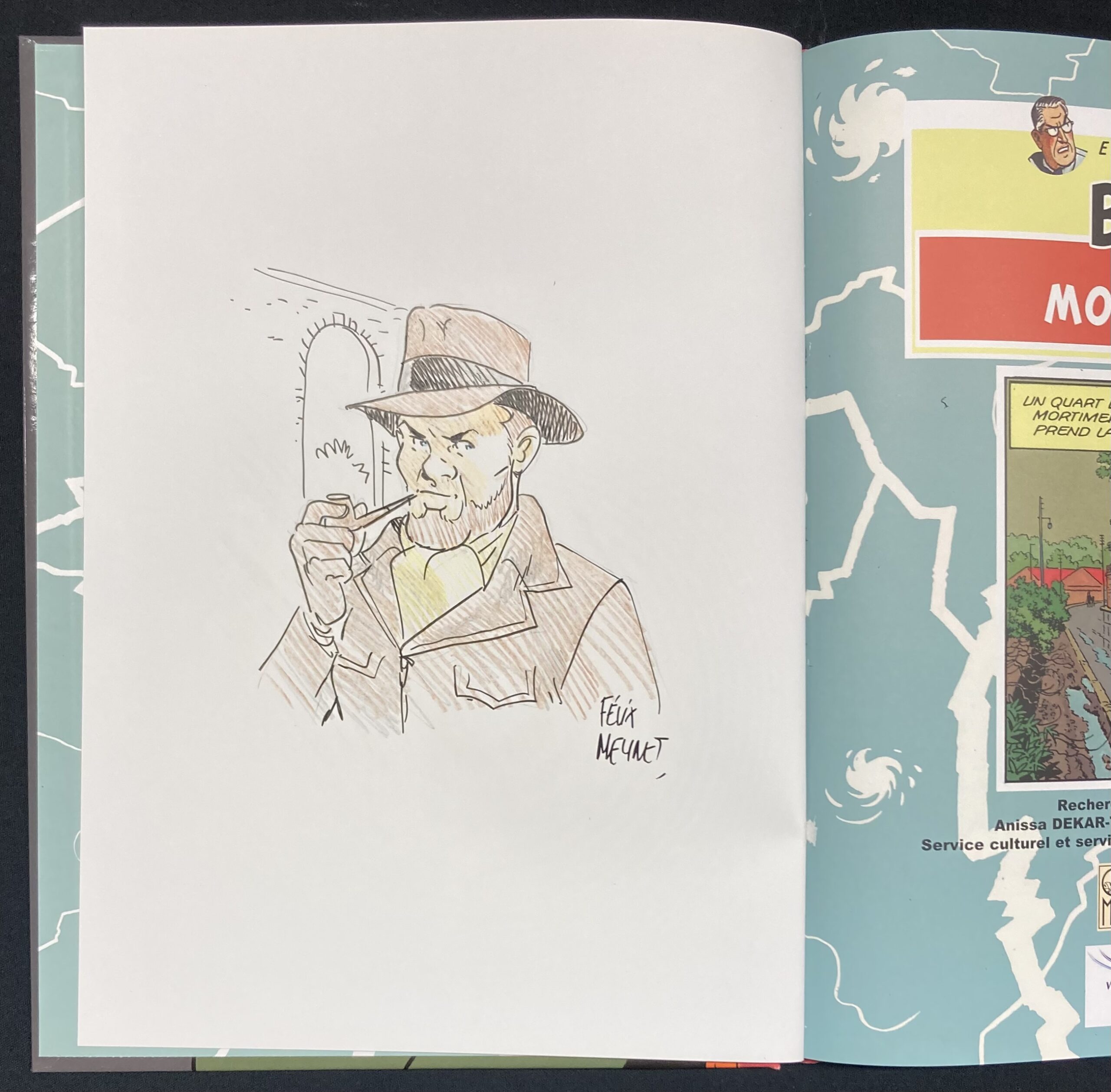 Jacobs présente Buc & Mortimer Dédicace : S.O.S Météores ! - Amazonie BD