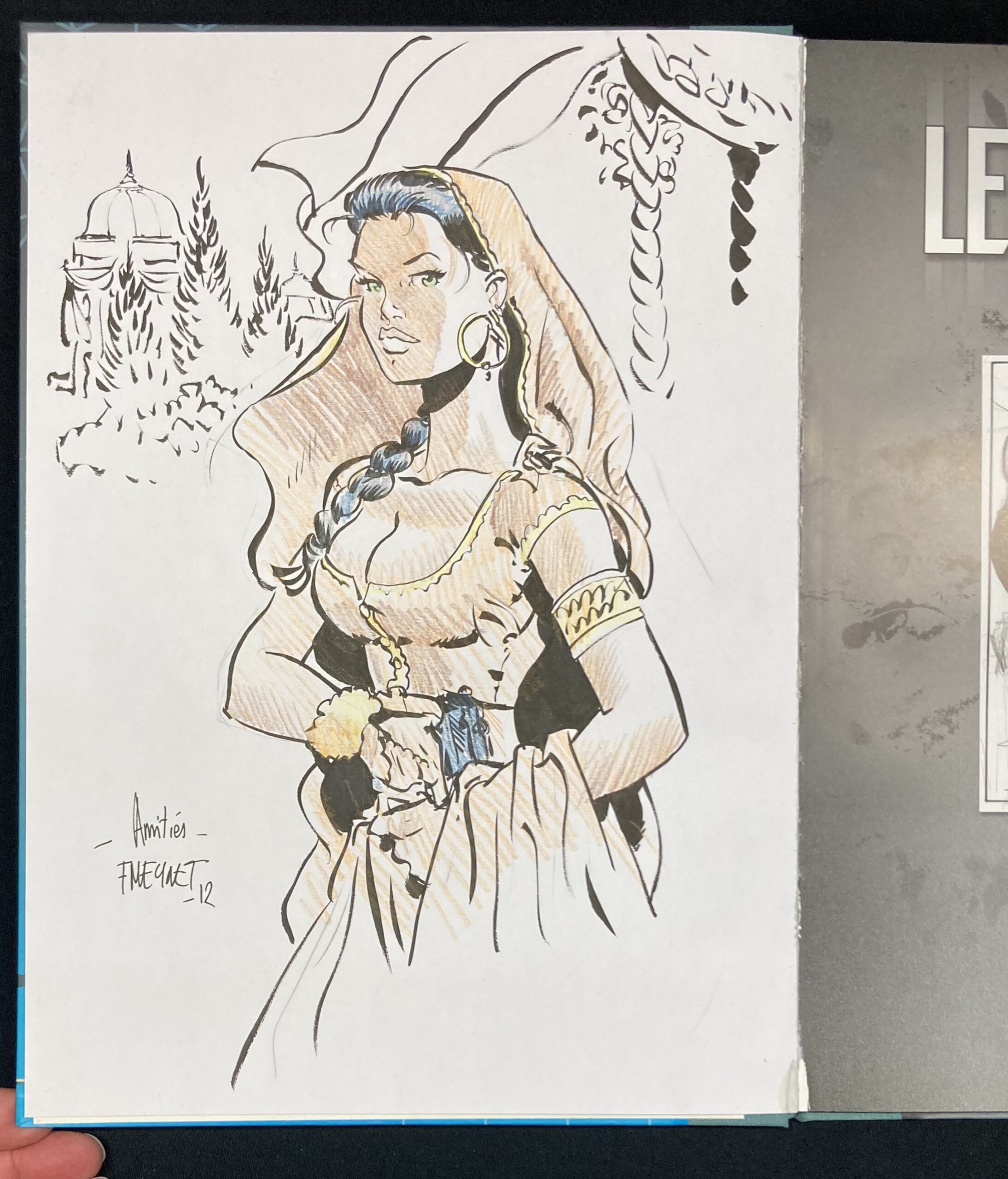 Meynet & Yann – Dédicace : Les éternels T. 2 “Mira” – Tirage de tête Raspoutine - Amazonie BD