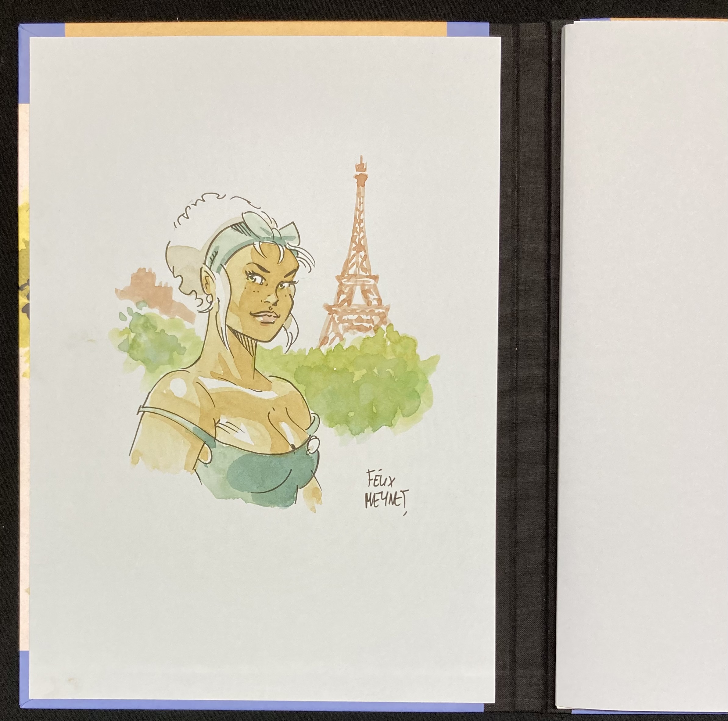 Meynet – Dédicace : Portfolio Mirabelle à Paris – Full version - Amazonie BD