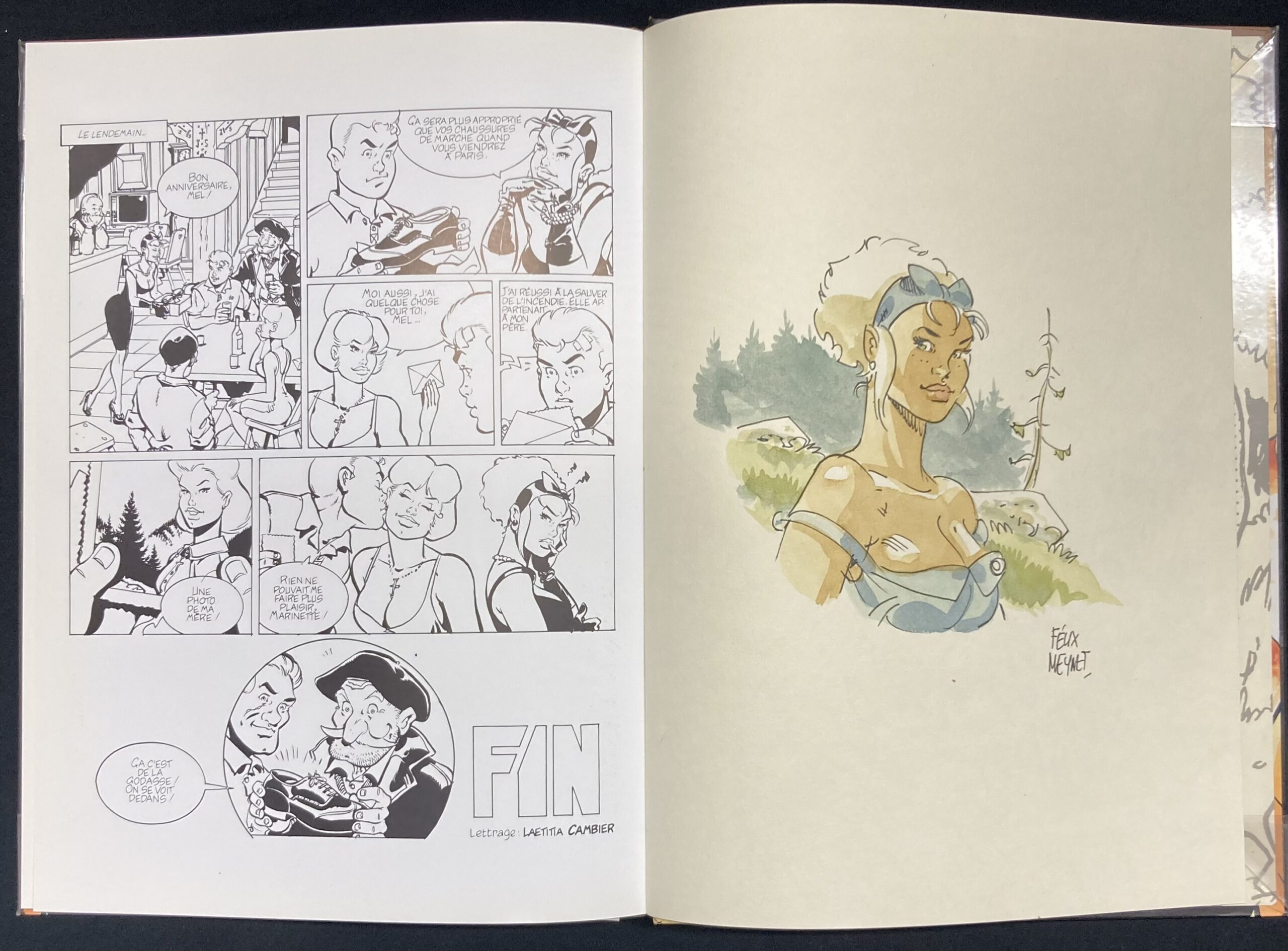 Meynet & Roman – Dédicace : Double M N° 6 “Le chamois blanc” – Tirage de tête - Amazonie BD