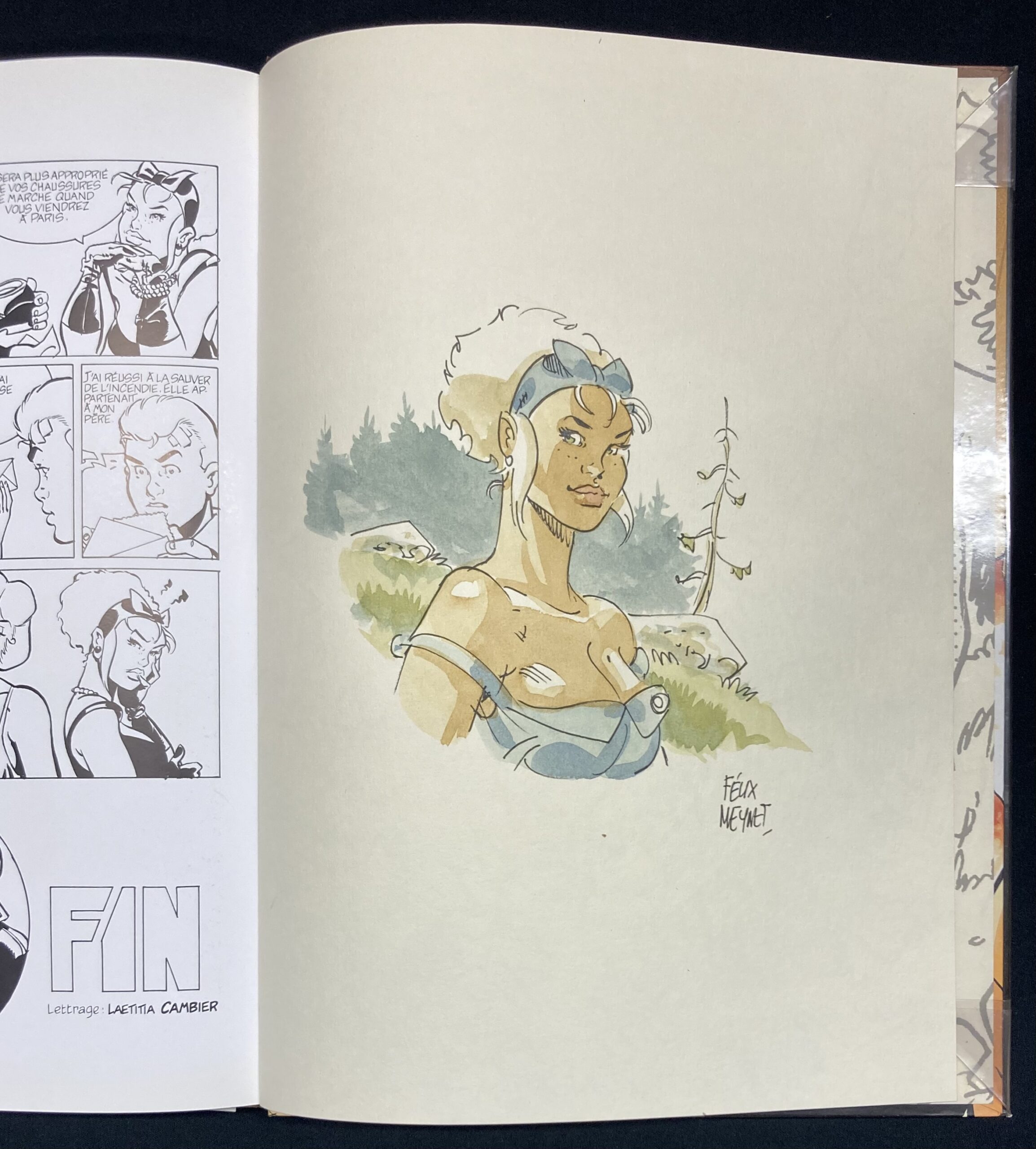 Meynet & Roman – Dédicace : Double M N° 6 “Le chamois blanc” – Tirage de tête - Amazonie BD