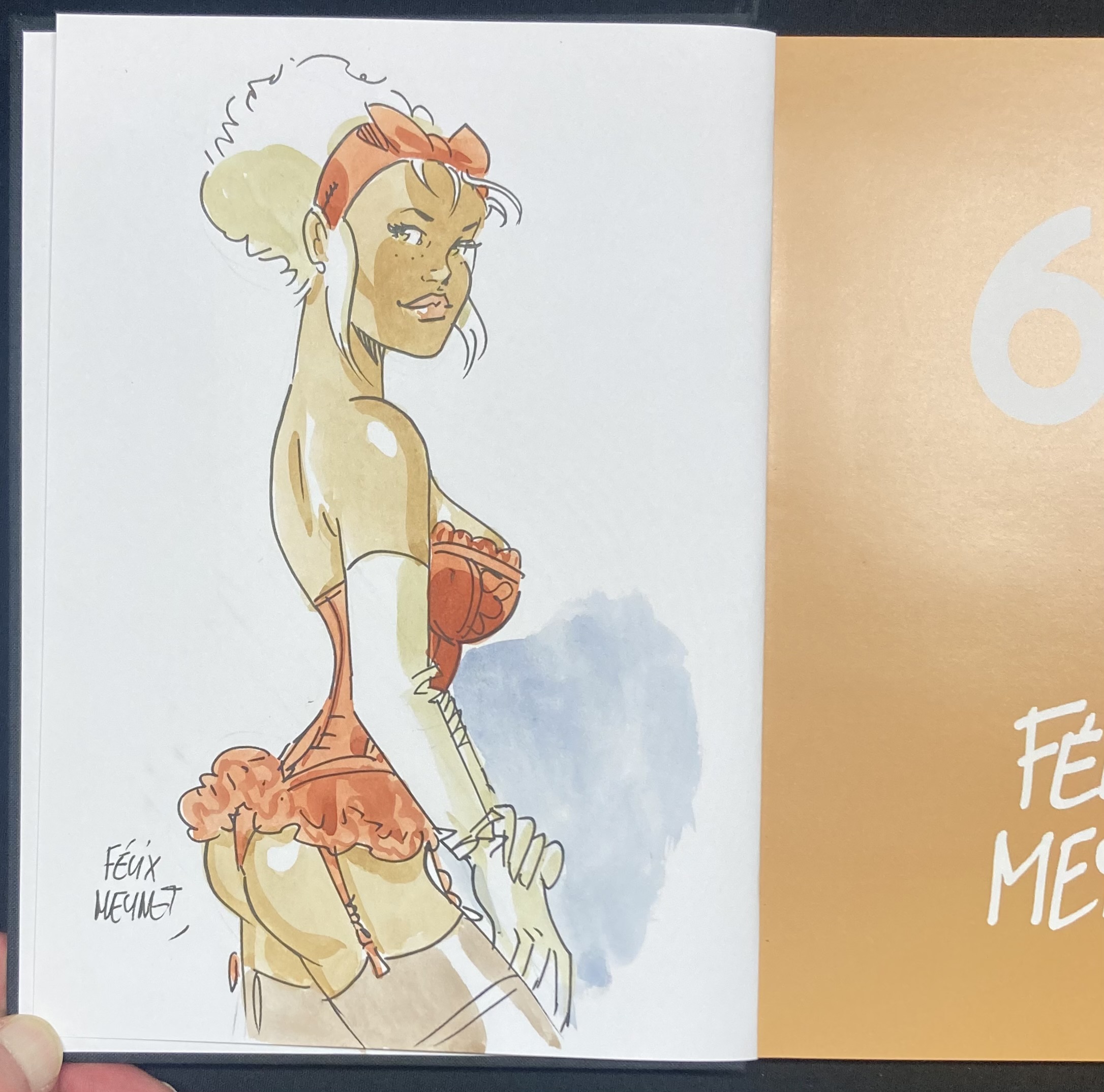 Meynet –d Dédicace : Artbook 69 – Version noire - Amazonie BD