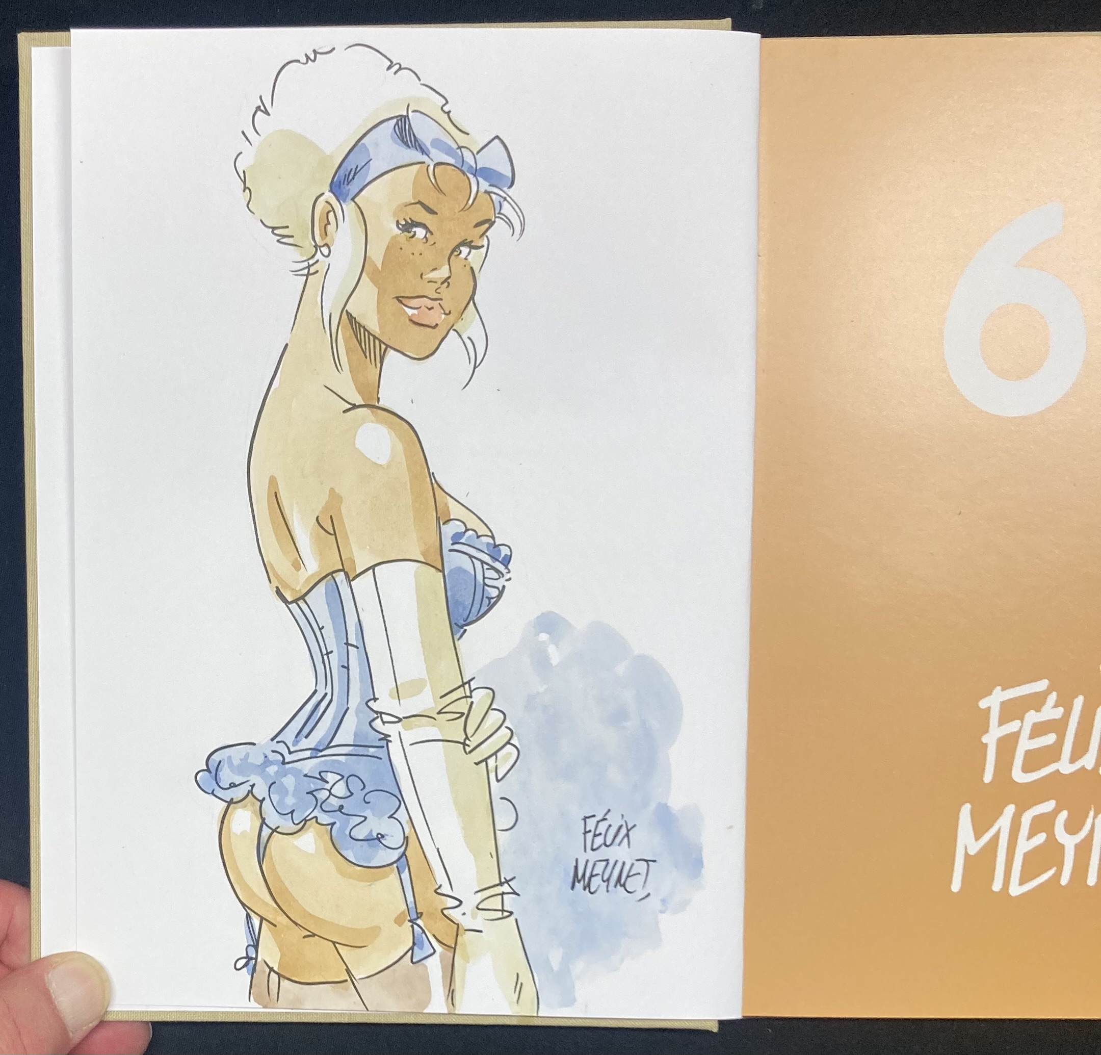 Meynet –c Dédicace : Artbook 69 – Version beige - Amazonie BD