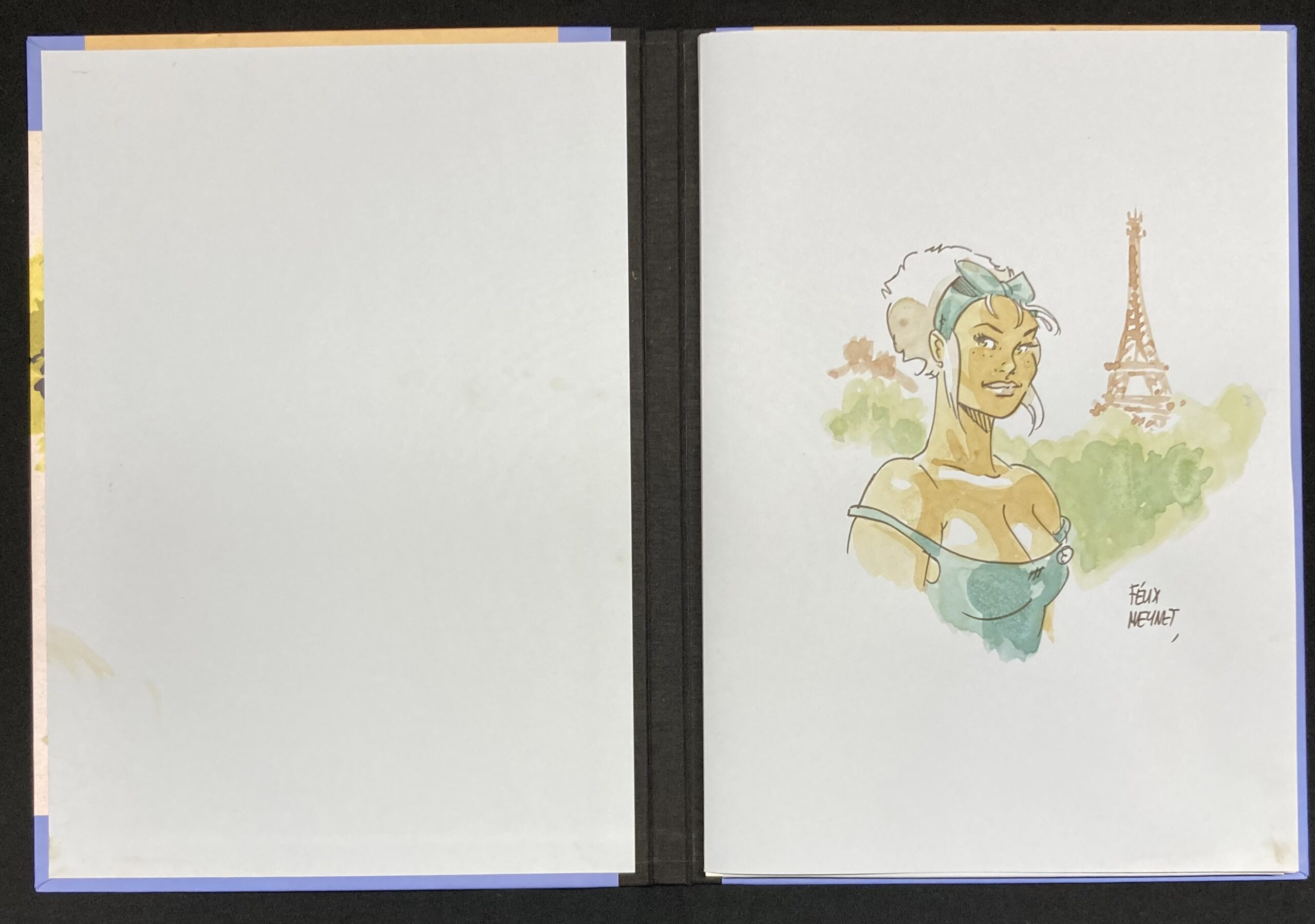 Meynet – Dédicace : Portfolio Mirabelle à Paris - Amazonie BD