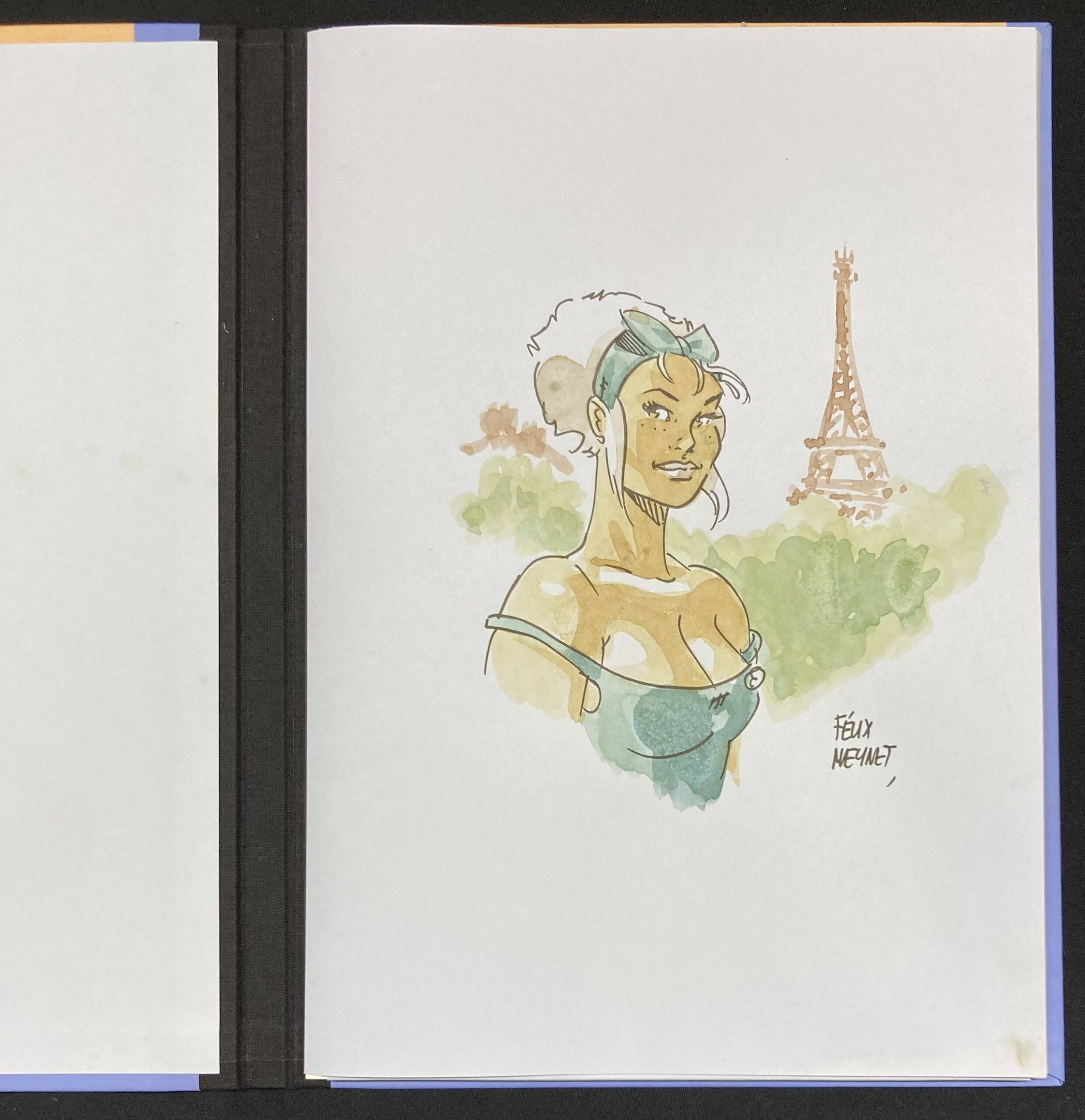 Meynet – Dédicace : Portfolio Mirabelle à Paris - Amazonie BD