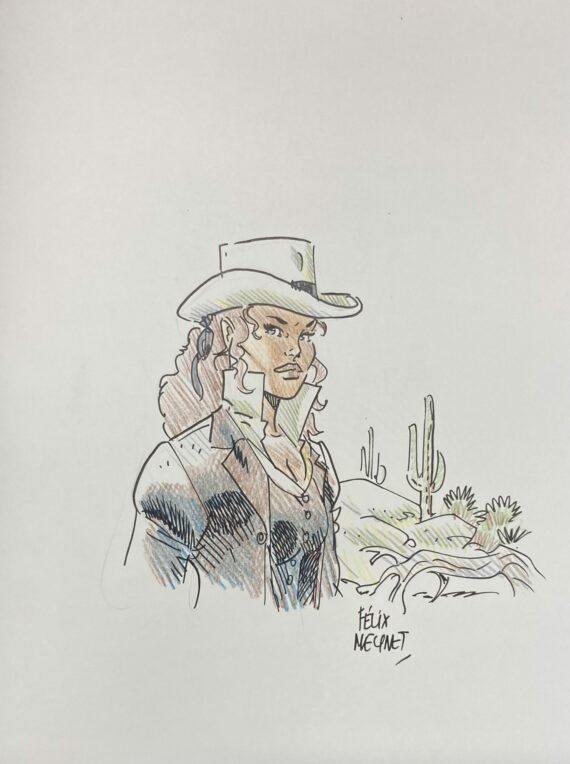 Meynet & Yann - Dédicace / Sauvage T. 2 "Dans les griffes de Salm Salm" - Tirage de tête (2018)