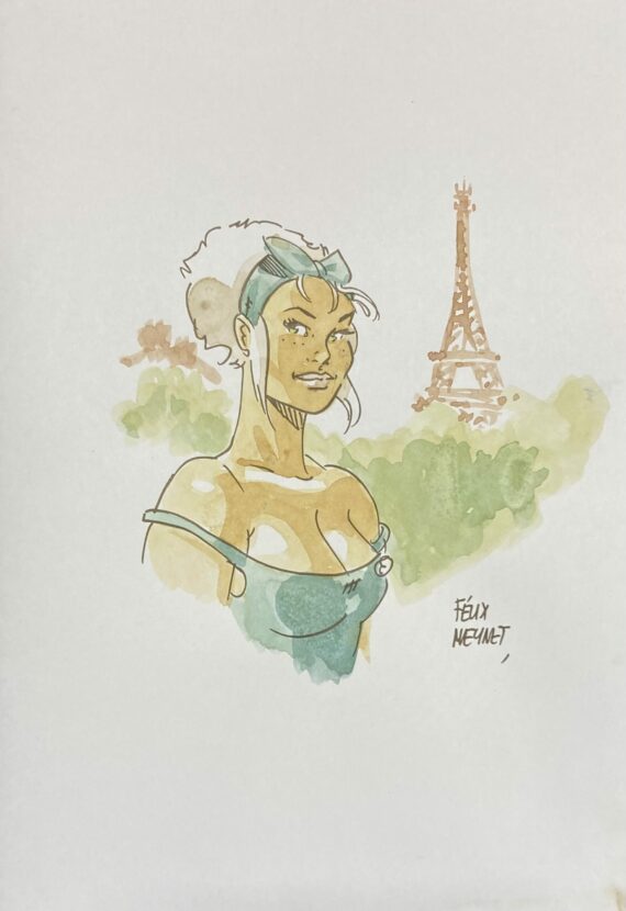 Meynet - Dédicace / Portfolio Mirabelle à Paris (2025)