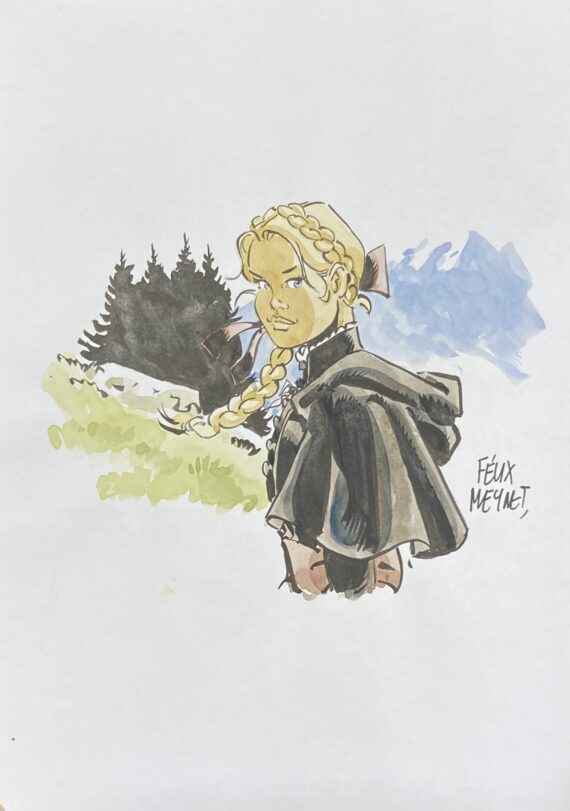 Meynet - Dédicace / Fanfoué N° 1 "Pour une ballade mécanique aux Gets" (2025)