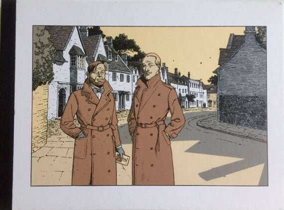 André Juillard - Portfolio Blake et Mortimer "Esquisses" (2006)