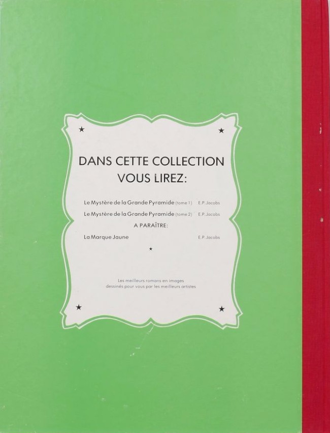 E.P. Jacobs - Blake et Mortimer Le mystère de la grande pyramide T. 2 - Tirage de tête - Amazone BD