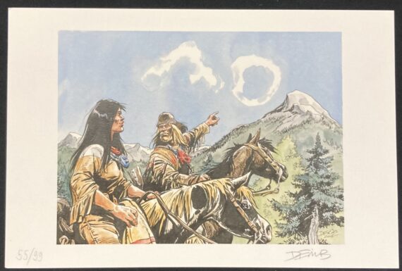 Derib - Buddy Longway Ex libris (2016)