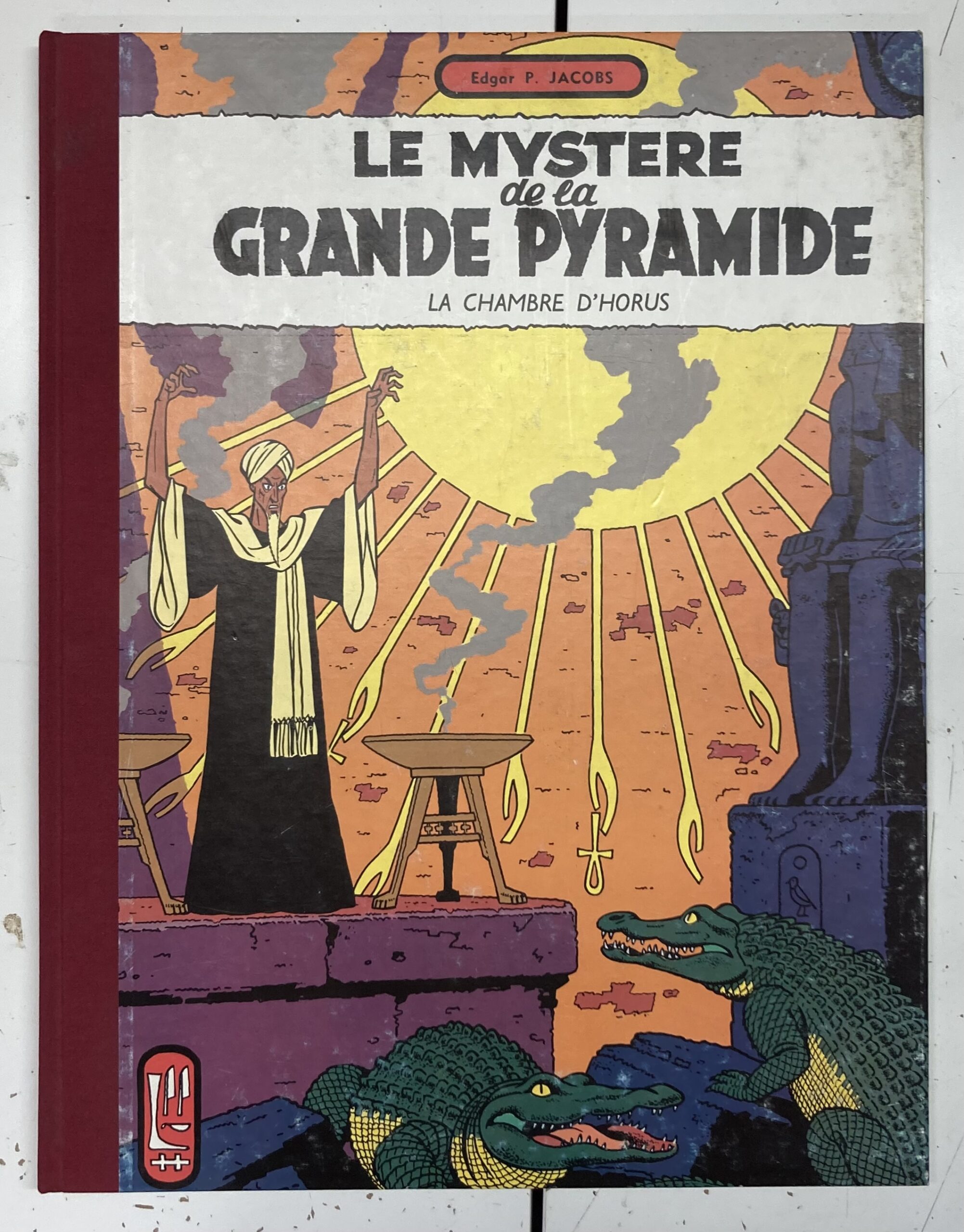 E.P. Jacobs - Blake et Mortimer Le mystère de la grande pyramide T. 2 - Tirage de tête - Amazone BD