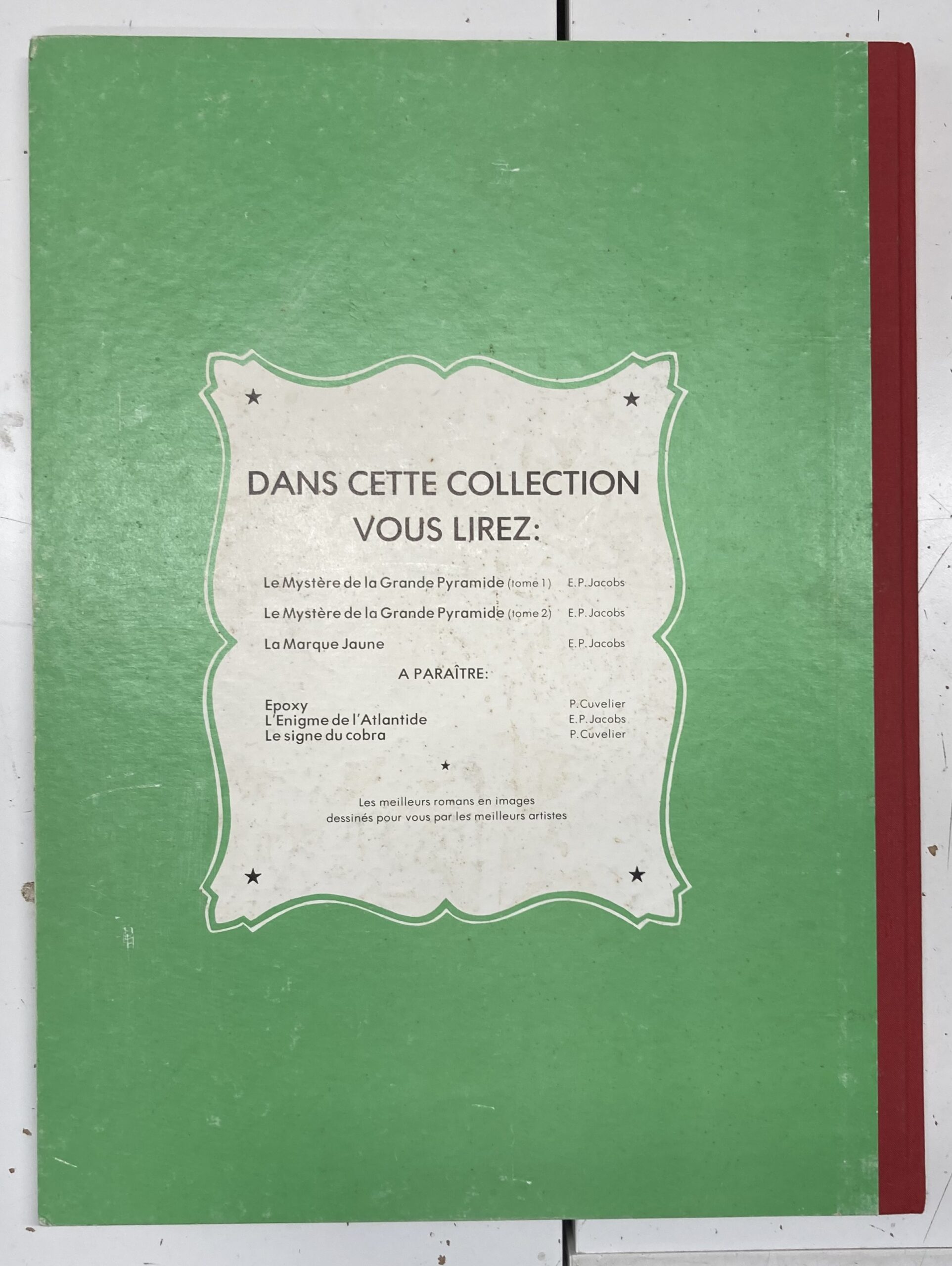 Jacobs - Blake et Mortimer La marque jaune - Tirage de tête - Amazonie BD