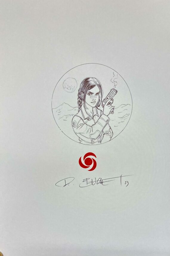 Buchet - Dédicace / Sillage N° 10 "Retour de flammes" - Tirage de tête (2009)