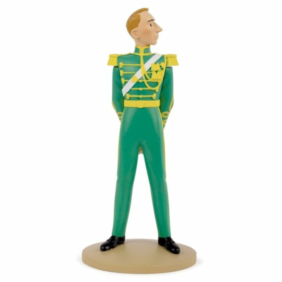 Hergé en costume/uniforme vert - Figurine en résine (2025)
