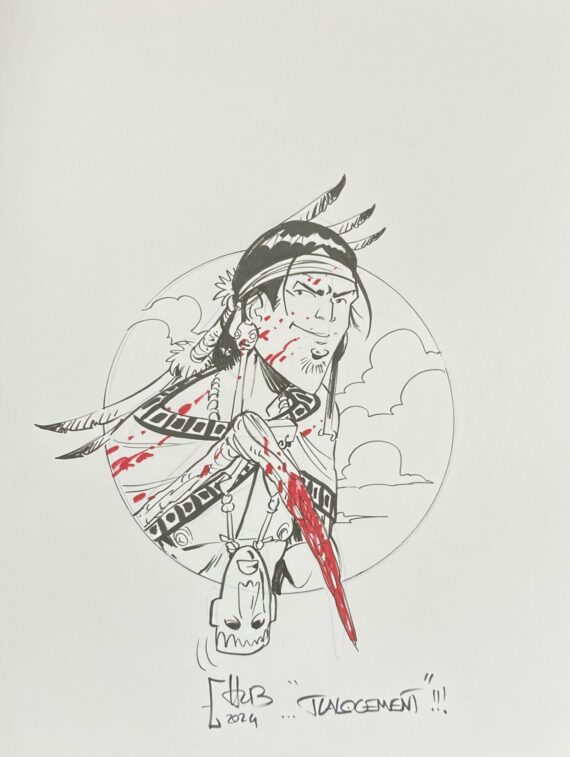 Hub - Dédicace / Le serpent et la lance Acte 2 "Maison-vide" - Tirage de tête (2022)