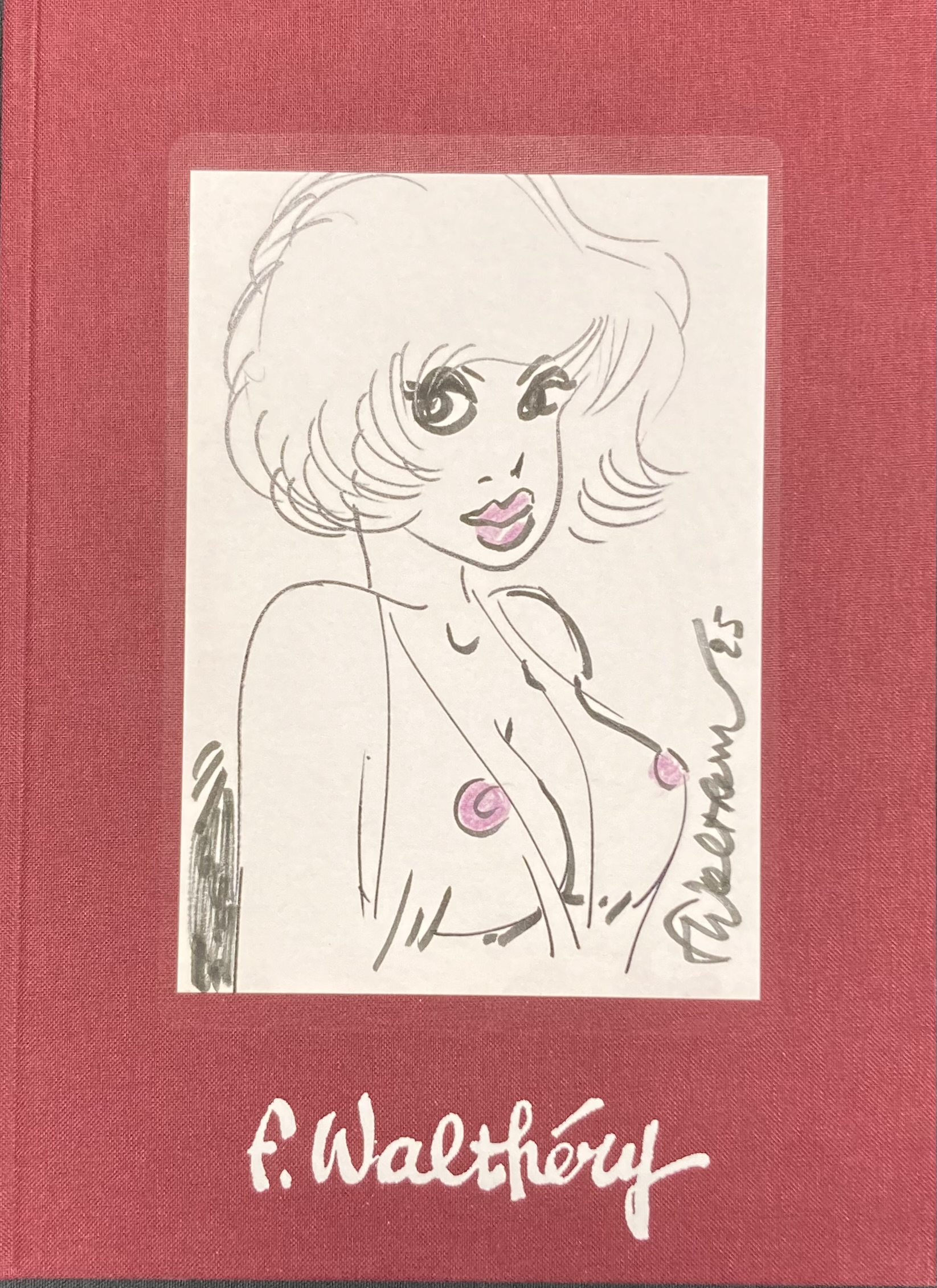 Walthéry – Dédicace : Natacha Artbook 69 – Tirage de tête - Amazonie BD