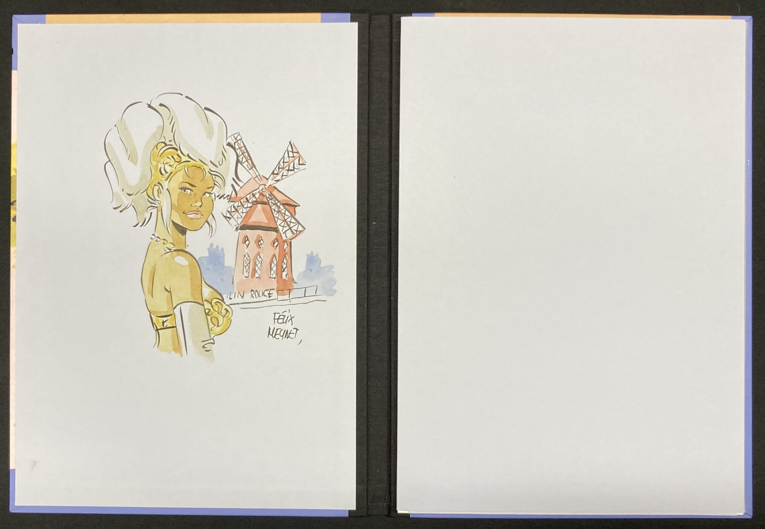 Meynet –d Dédicace : Portfolio Mirabelle à Paris - Amazonie BD