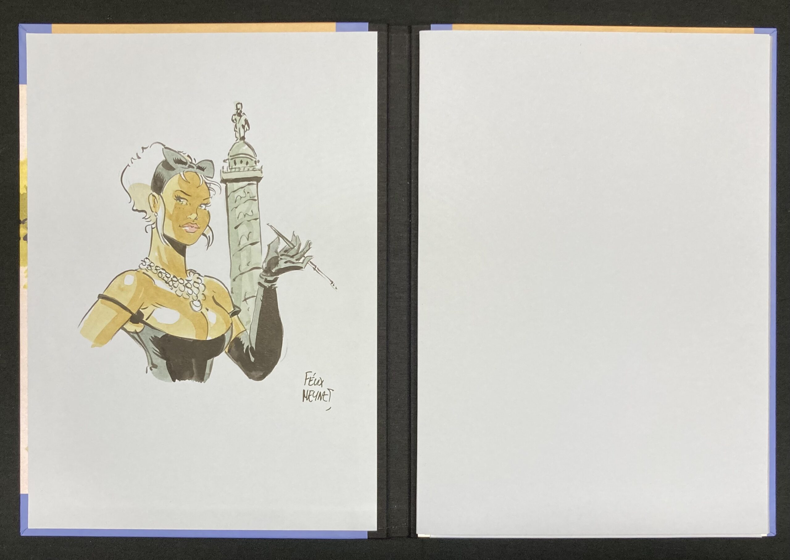 Meynet –c Dédicace : Portfolio Mirabelle à Paris - Amazonie BD