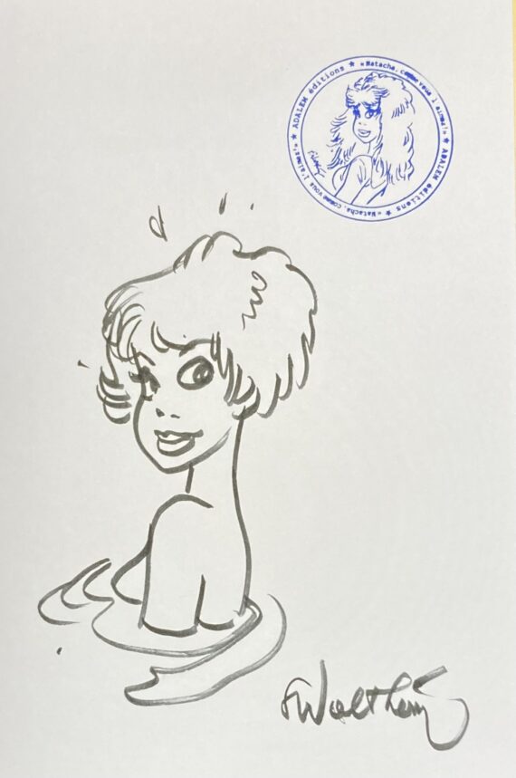 Walthéry - Natacha Comme vous l'aimez - Tirage luxe Version 2 ex libris + cachet (2025)
