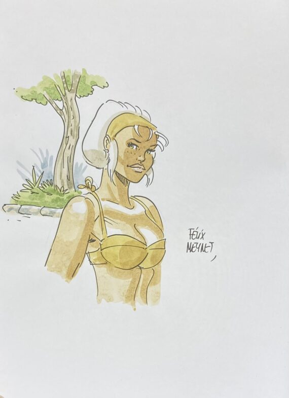 Meynet & Roman - Dédicace / Double M N° 5 "Faux témoin" Tirage de tête (2025) B