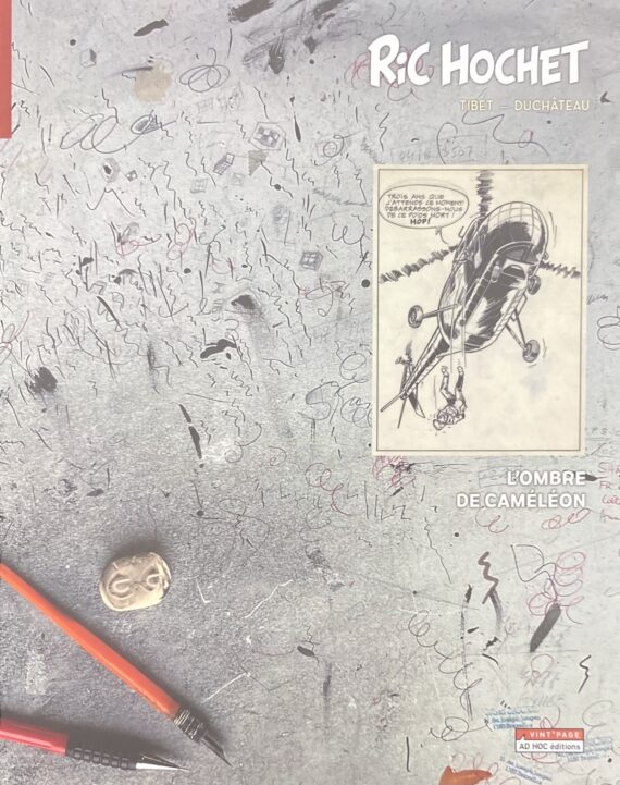 Tibet & A.P. Duchateau - Ric Hochet N° 4  "L'ombre du Caméléon" VINT’PAGE 02 (2025)