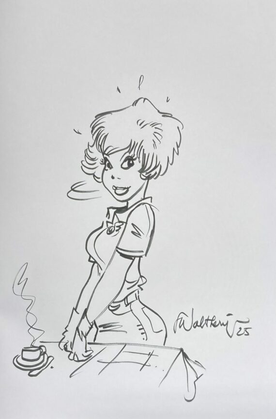 Walthéry & Sirius - Dédicace / Natacha N° 24 "Chanson d'avril" - Tirage de tête (2025) C