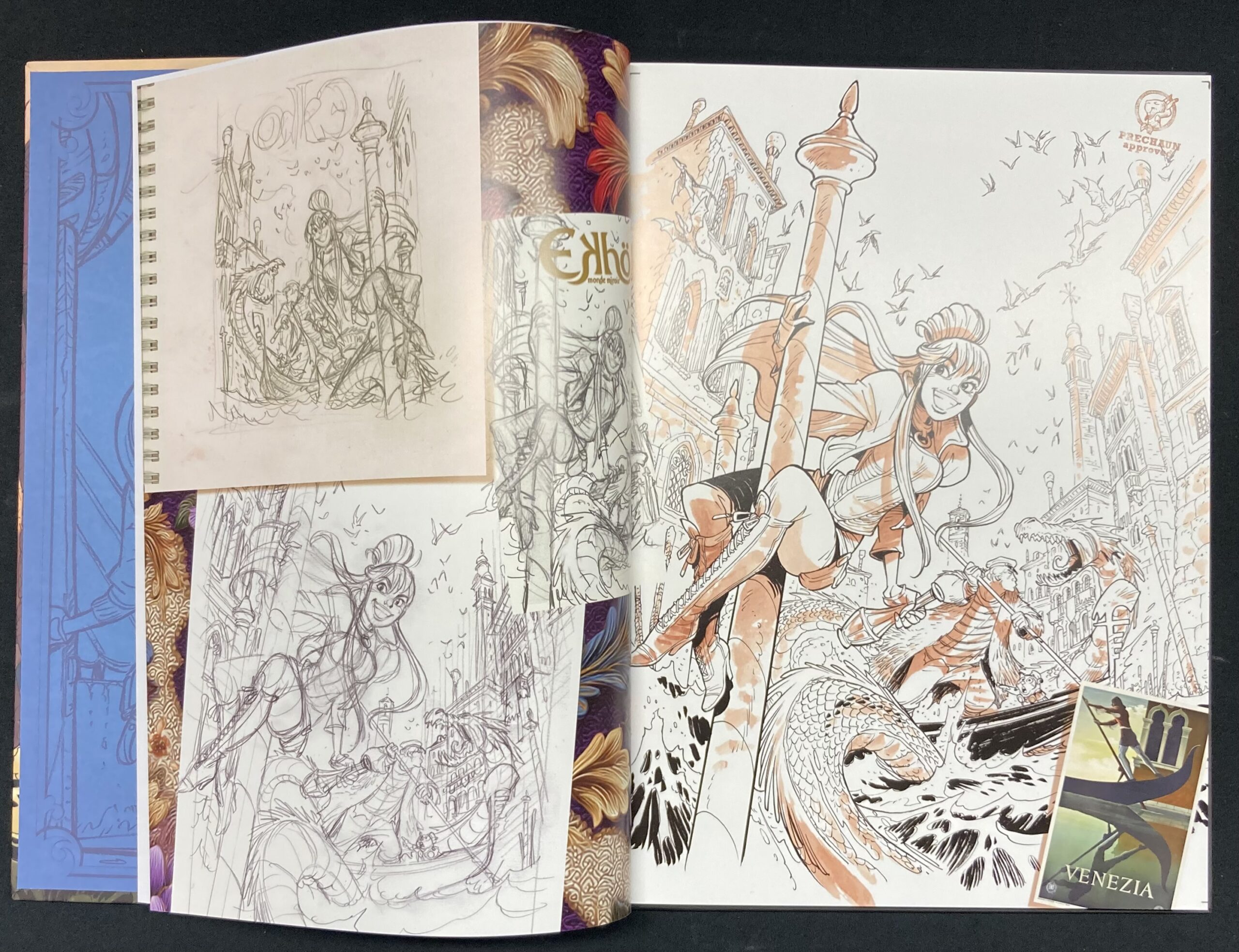 Arleston & Barbucci - Ekho N° 13 Les chimères de Venise - Tirage de tête - Amazonie BD