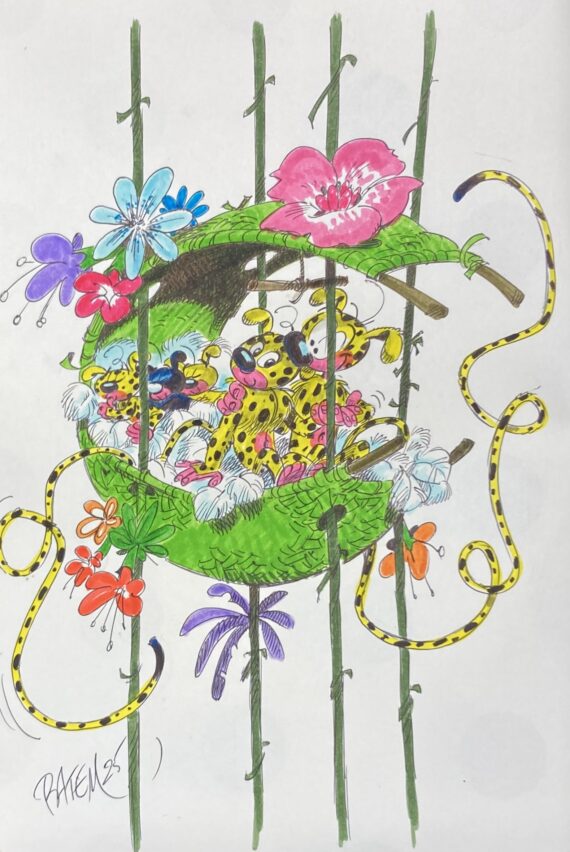 Batem - Dédicace / Le Marsupilami - Une vie en dessin (2022)