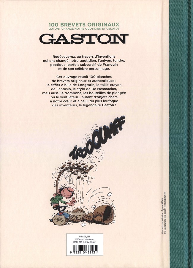 Franquin - Le livre des inventions : 100 brevets originaux - Amazonie BD