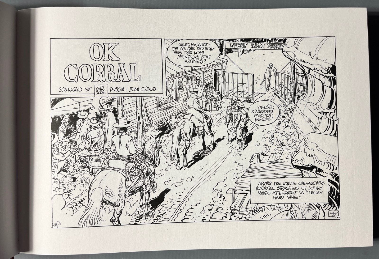 Giraud & Charlier -b Mister Blueberry OK Corral - Tirage de tête - Amazonie BD