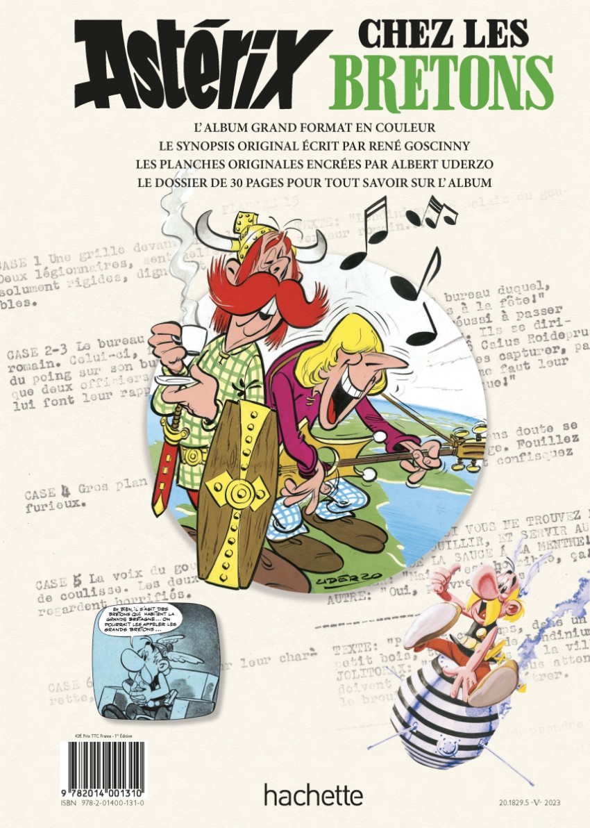 Goscinny & Uderzo - Astérix N° 8 Astérix chez les bretons - Tirage limité - Amazonie BD
